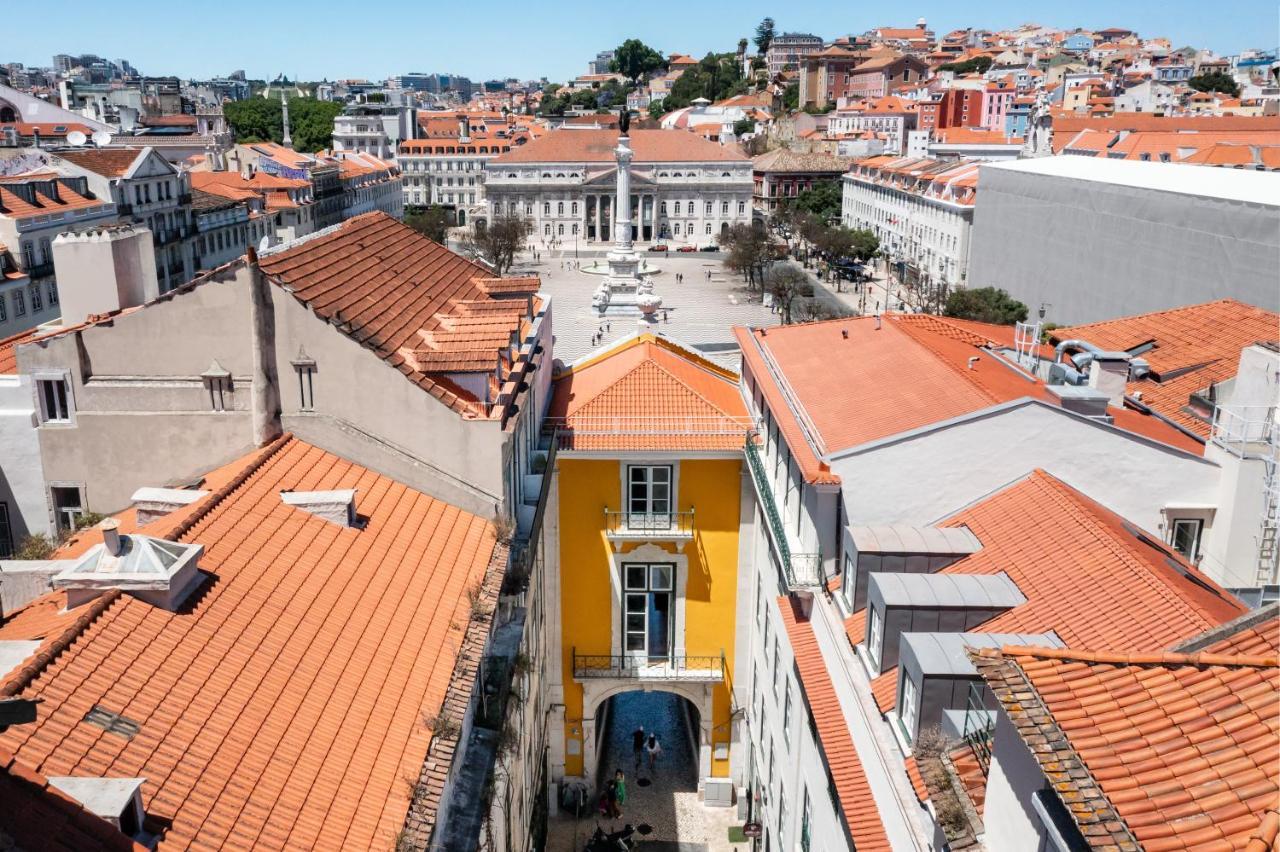 Апарт отель Residentas Arco Do Bandeira Лиссабон Экстерьер фото