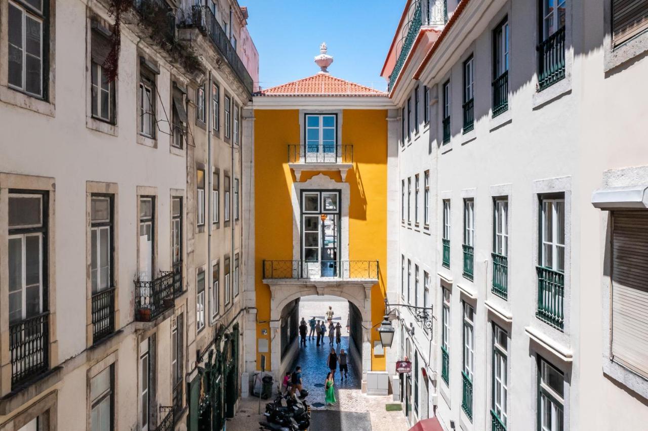 Апарт отель Residentas Arco Do Bandeira Лиссабон Экстерьер фото