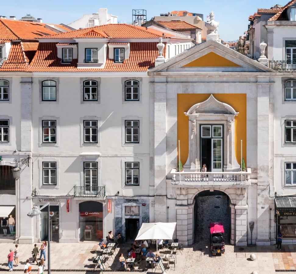 Апарт отель Residentas Arco Do Bandeira Лиссабон Экстерьер фото